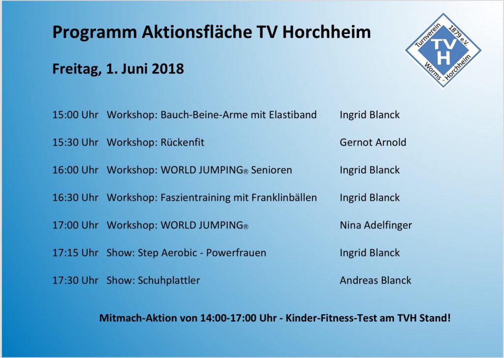 Freitag-Programm