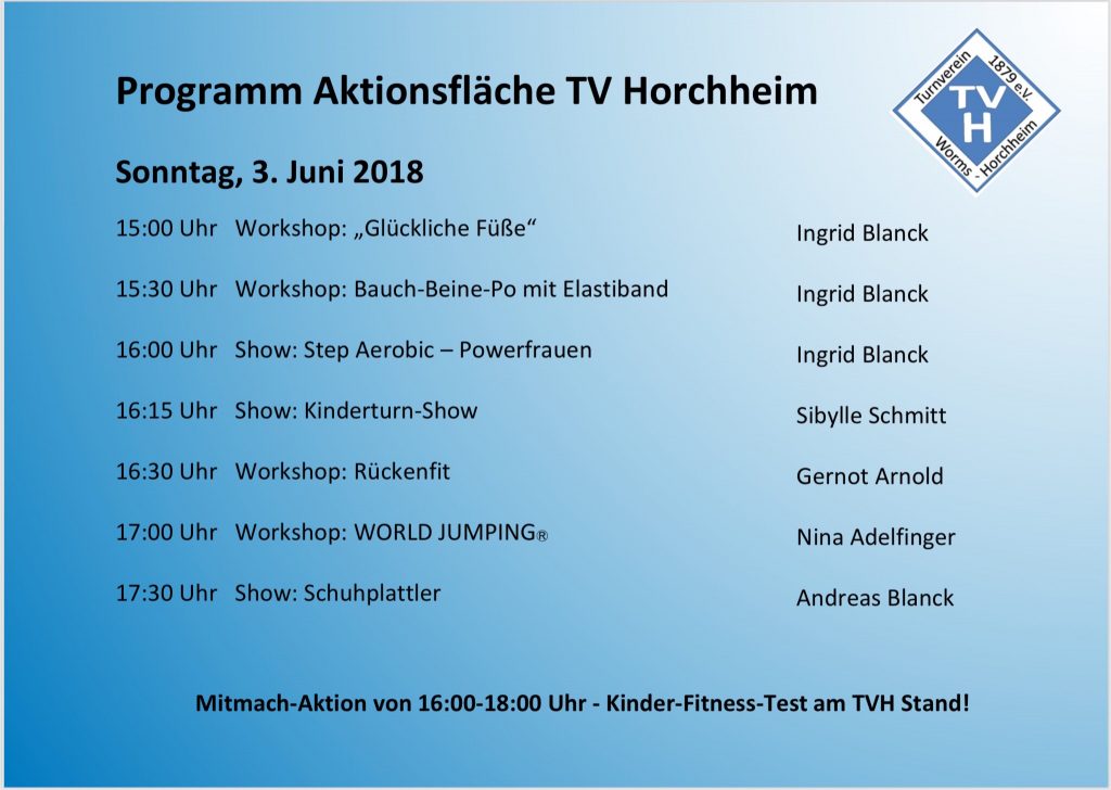 Sonntag-Programm