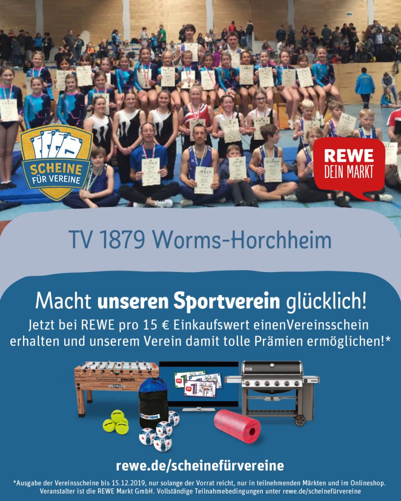 Rewe-Aktion Scheine für Vereine 
